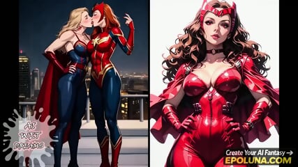 Marvel vs DC - WHO CUMS HARDER!  ai generated