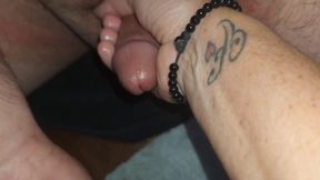 Horny BBW and Husband Masturbate Together