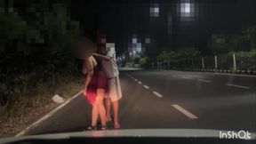 Hot Bhabhi Fucking Stranger on Road