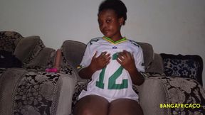 Phat Ass African Girl Pleasing Herself