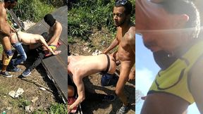threesome in the florest 09 23