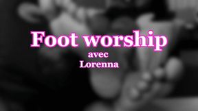 LAURENNA - FOOT WORSHIP #1 : De jolis pieds de brésilienne pour mon plus grand plaisir !