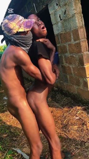 Fucked Him at the Back of Uncompleted House