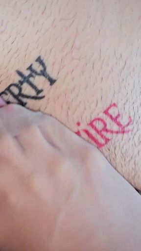 Foot Edging in Stockings