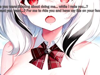 JOI Taking Your Younger Classmate's Virginity! Edging Defloration Hentai Countdown Instructions - Chloe S (Cock Hero)