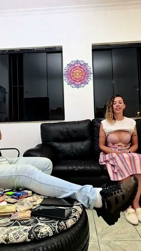 The religious woman paid the loan shark exactly as agreed.   Clip 1