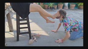 Thai Bar Girl Punishes Me When I Can't Pay the Bill — Femdom, Foot Worship, Trampling, Wax Play, White Male Humiliation - 1080p