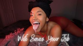 Wife Saves Your Job BWC Edition Interracial Taboo Roleplay