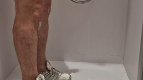 Worn Nike Shox Masturbating