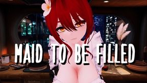 Car Toon’s Bunny Maid Filled with Pleasure