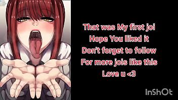 JOI hentai your dick dominates Makima - Chainsaw man porn anime Jerk off instructions