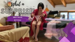 What a Surprise - Crossdresser massaged by a milf