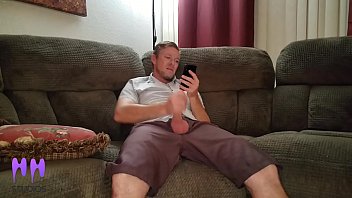 Step Bro Finds Nerdy StepSisters Phone And  Cums To Her Nudes