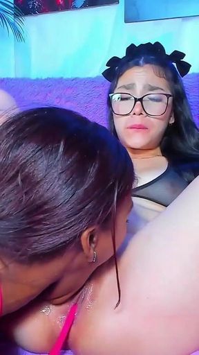 My Hairy Pussy Crushing Her Tongue to Orgasm - Hairy Pussy Worship