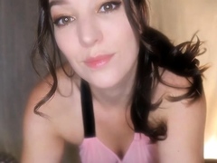 Shy brunette homemade amateur webcam teen