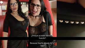 la madura venezolana ensena a bailar a un muchacho timido de pene pequeno