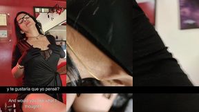 la madura venezolana ensena a bailar a un muchacho timido de pene pequeno