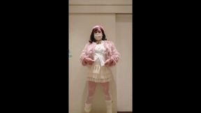 Gorgeous All-pink Style and Masturbation.