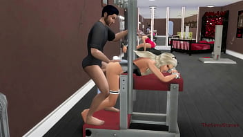 Sims 4, busty sluts slave trap in basement and used in bdsm machine