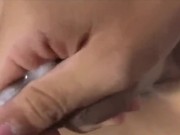 パイパン包茎オナニー 無毛 射精【Japanese Boy Handjob】