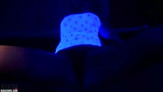 Nikki Black Light Stripper Video