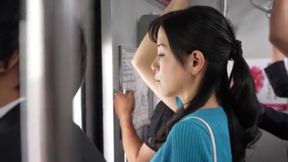 Married Woman's Train Ride with Chibi Excitement - Sina Kaji's Erotic Adventure