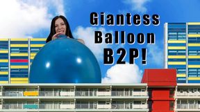 Giantess Inflates an Unbelievably Massive Balloon Until It Pops - Kylie Jacobs - MP4 4K HD