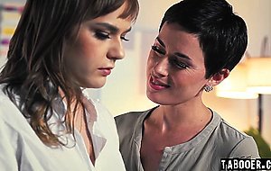 Rebecca agrees to go extra fucking to keep her job