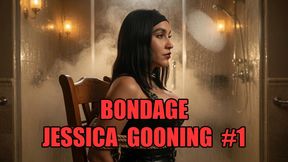 Bondage Jessica Gooning #1: Leather Mistress Bondage Trance