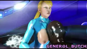 Samus Aran Riding BBC