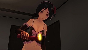 POV gets candle waxed by an anime Mistress