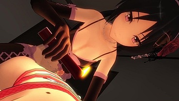 POV gets candle waxed by an anime Mistress