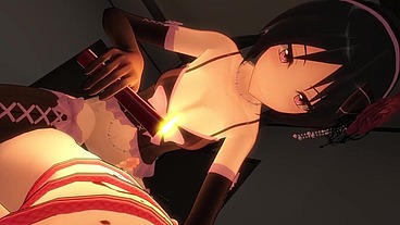 POV gets candle waxed by an anime Mistress