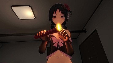 POV gets candle waxed by an anime Mistress