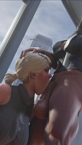 Amazonium Intense Office Affair: Curvy Seductress Devours Massive Shaft with Relentless Passion