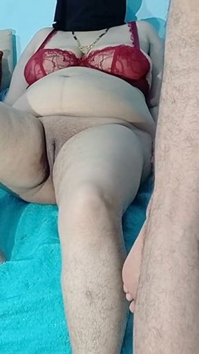 big ass sasu maa netu chatting while desi indian wife fucked in threesome in cowgirl   Clip 1