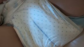A very wet diapergirl