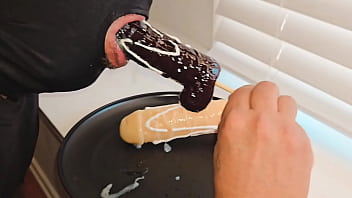 Starting the New year with Cum covered Cocksicles!