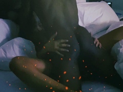 Hot milf rides my black dick amateur interracial cuckold