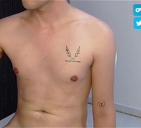 Diego Diaz, a Young Latino Known as Latinboy, Masturbates Alone in His Room While Others Watch Him