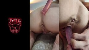 video 12 je me fais plaisir avec un de mes nombreux godes dans une de mes ...