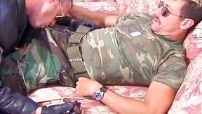 Police Officer and a Soldier