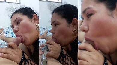 Spectacular blowjob with milk included