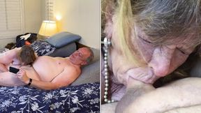 Angelic Granny Carmen Gives Heavenly Head
