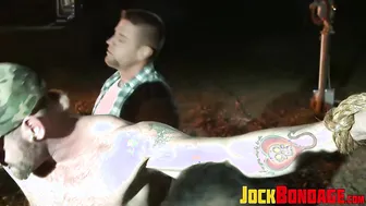 Tober Brandt dominates Tyler and Nick with bondage and gagging