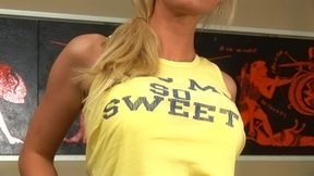 Incredible masturbation of a perfect slut