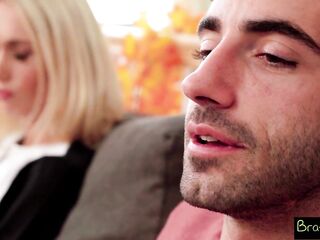 Dong Gobbling Pilgrims Sky Pierce & Emily Willis get Stuffed with Stebro's Wi...