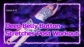 A Deep Belly Button Stretches Post Workout!