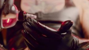Close Up Hard Greasy Dick Worship and Gloved Masturbation in Latex While Talking About Fucking Your Holes