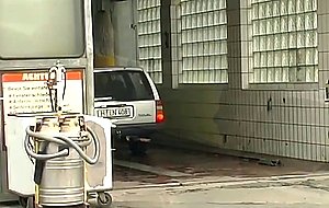 germa milf picked up for car sex
